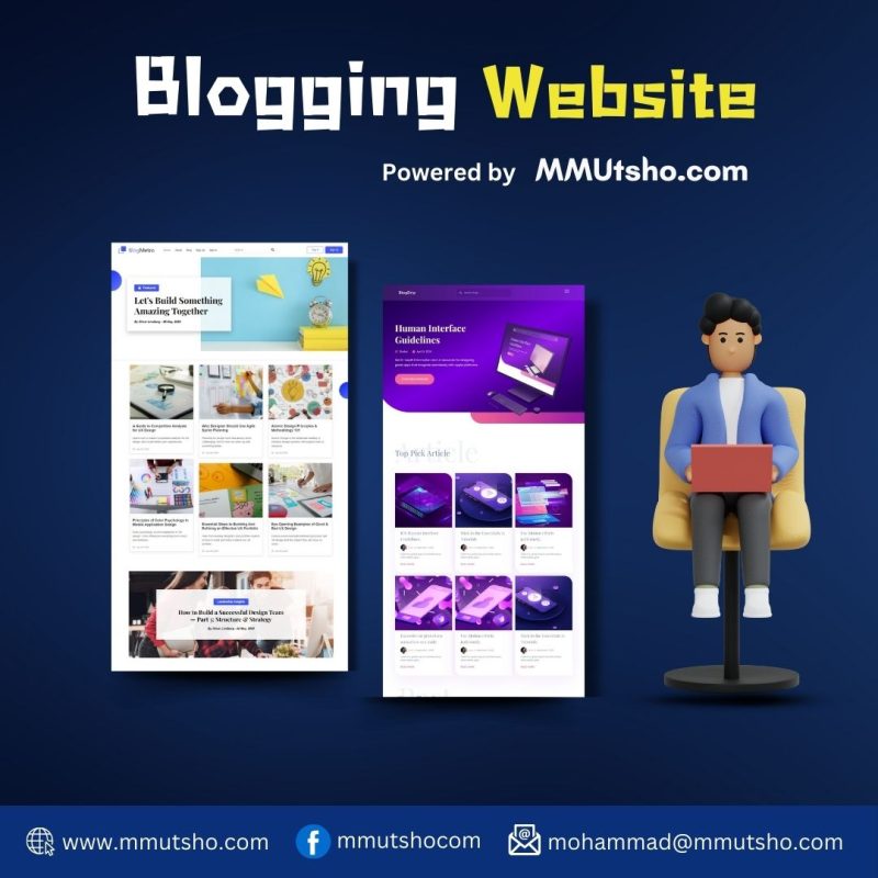 Blogging Website Decvelopment by MMUtsho 1